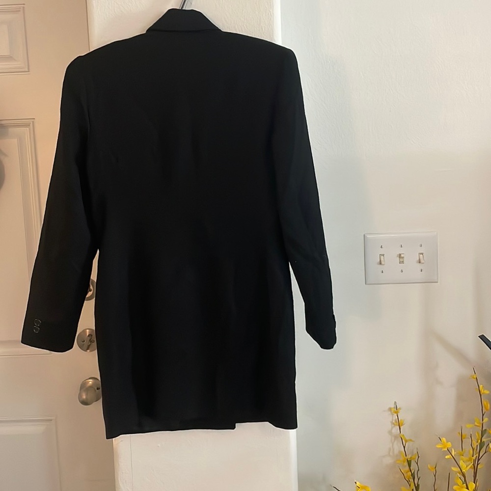 100% Wool Karen Ellis Double Breasted Jacket Size 7/8 - Picture 2 of 5